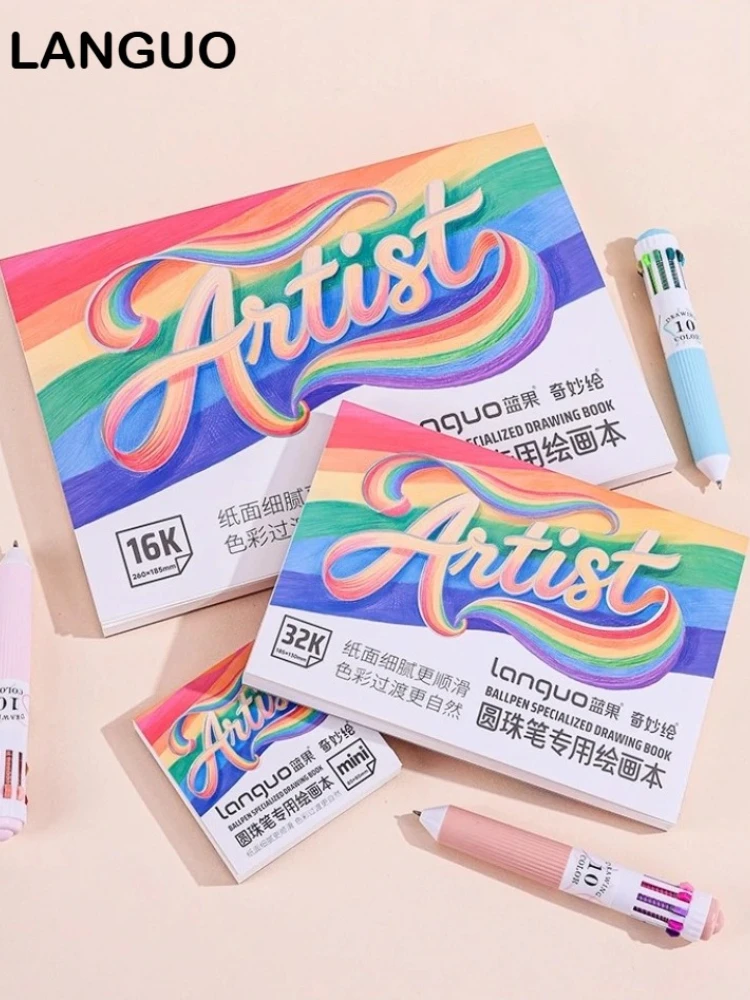 LANGUO альбом для рисования, 100% древесная целлюлоза, мини/16 К/32 К, идеальная школа, художественные канцелярские принадлежности, канцелярские принадлежности для гелевых ручек, шариковая ручка, акварель
LANGUO альбом для рисования, 100% древесная целлюлоза, мини/16 К/32 К, идеальная школа, художественные канцелярские принадлежности, канцелярские принадлежности для гелевых ручек, шариковая ручка, акварель