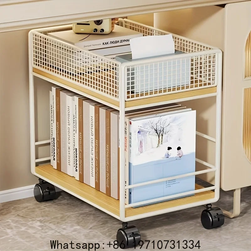 Rolling Bookshelf with Wheels, Metal Mesh Storage Organizer Rack for Home Office,No Assembly Required, Space Saving Utility Cart
Rolling Bookshelf with Wheels, Metal Mesh Storage Organizer Rack for Home Office,No Assembly Required, Space Saving Utility Cart