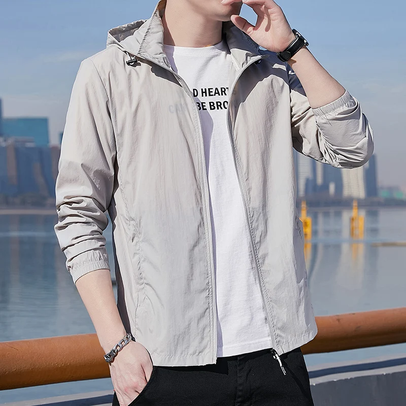 New Summer Fashion Detachable Hat Outdoor Fishing Jacket Breathable Skin Coat for Youth Men Lightweight Sun Protection Clothing
New Summer Fashion Detachable Hat Outdoor Fishing Jacket Breathable Skin Coat for Youth Men Lightweight Sun Protection Clothing