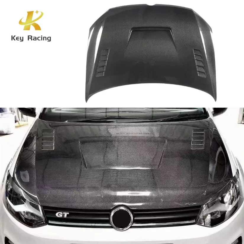 VW Polo Hood Carbon Fiber Engine Hood Cover For Volkswagen Polo GTI Car Front Bonnet Aerodynamic Performance Car Accessories
VW Polo Hood Carbon Fiber Engine Hood Cover For Volkswagen Polo GTI Car Front Bonnet Aerodynamic Performance Car Accessories