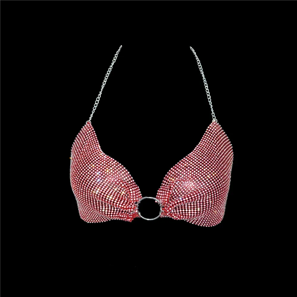 Летний женский топ со стразами и блестками, сексуальный топ с v-образным вырезом и открытой спиной, металлическая цепочка, укороченный топ с лямкой на шее, вокальный концерт, вечерние майки
Летний женский топ со стразами и блестками, сексуальный топ с v-образным вырезом и открытой спиной, металлическая цепочка, укороченный топ с лямкой на шее, вокальный концерт, вечерние майки