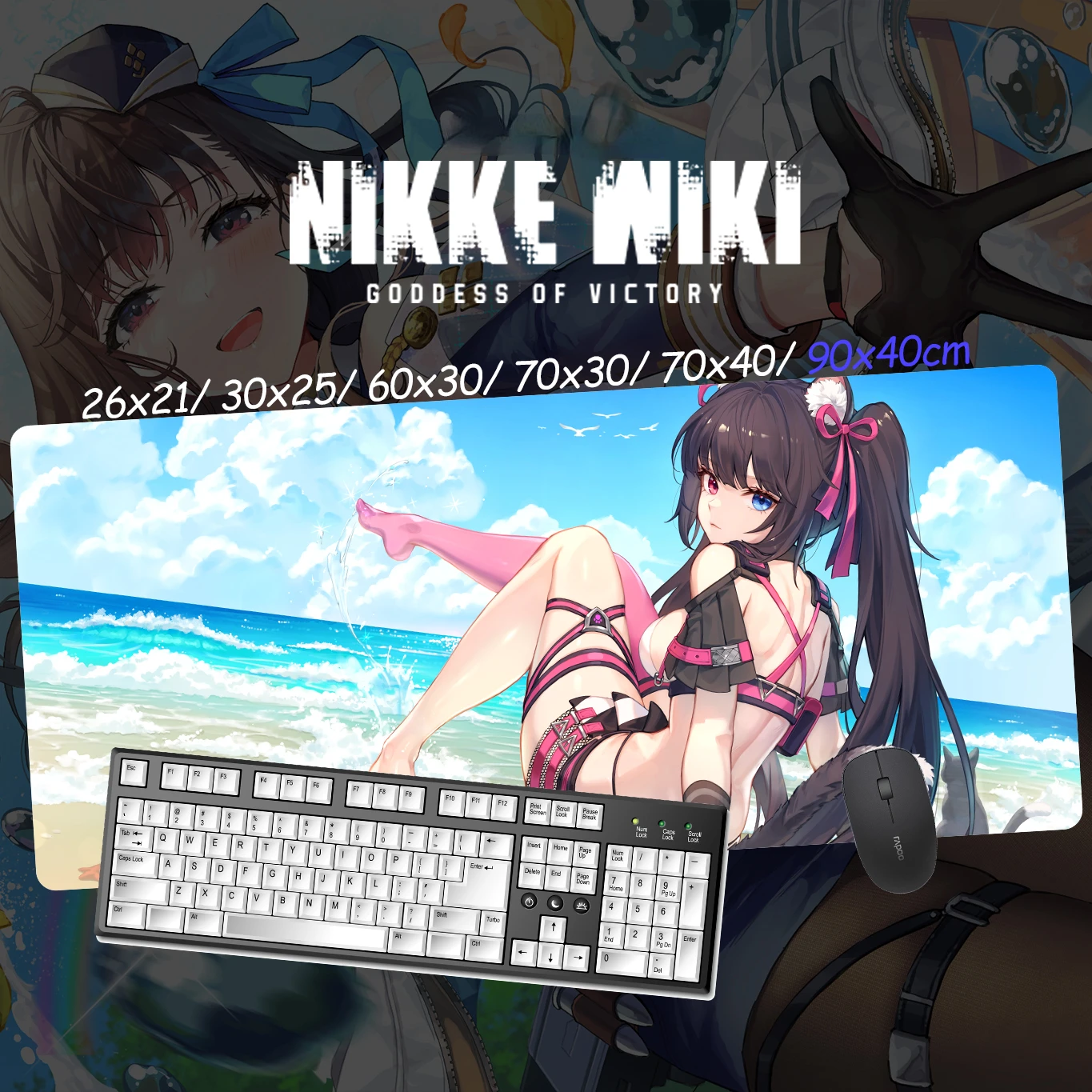 Anime Custom Design XXL Mouse Pad NIKKE WIKI Game Sexy Girl Pad Large Desk Mat DIY Computer Gaming Accessories
Anime Custom Design XXL Mouse Pad NIKKE WIKI Game Sexy Girl Pad Large Desk Mat DIY Computer Gaming Accessories