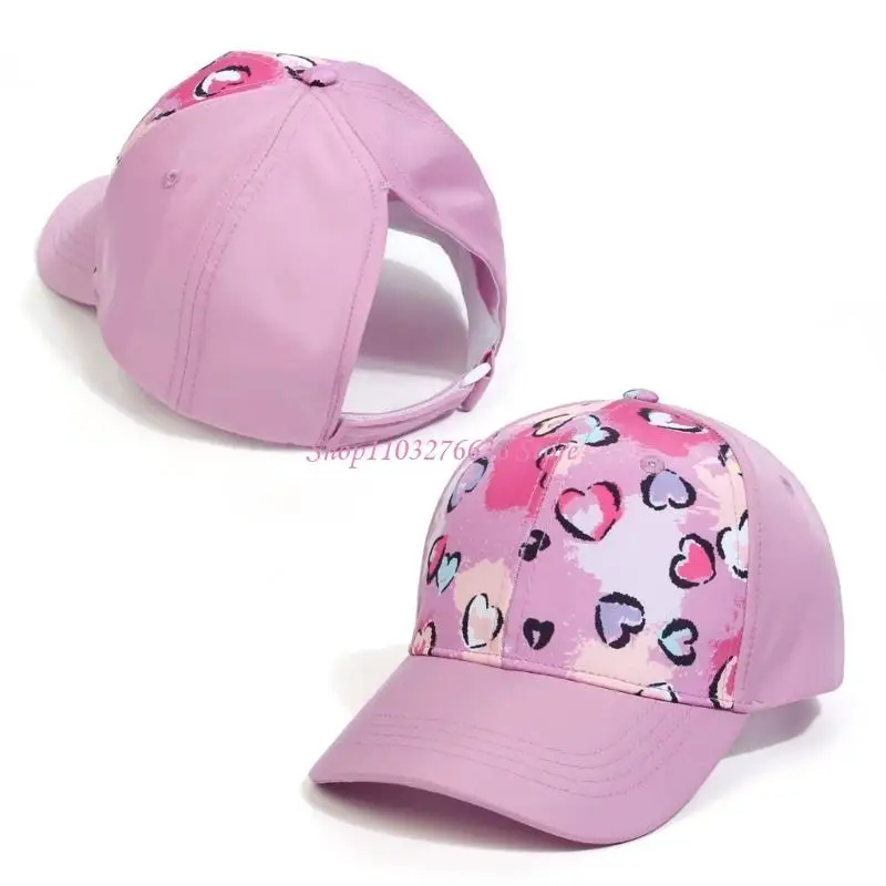 R6FD Children Sun Hat Ponytail Cap Wide Brimmed Girls Baseball Cap with Ponytail Hole
R6FD Children Sun Hat Ponytail Cap Wide Brimmed Girls Baseball Cap with Ponytail Hole