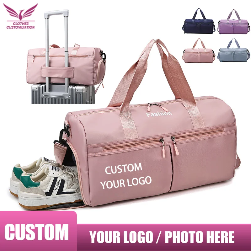 Waterproof Oxford Fitness Bag Custom logo Travel Bag Women's Outdoor Yoga bag Dry Separation Sport Bag Print photo DIY Name
Waterproof Oxford Fitness Bag Custom logo Travel Bag Women's Outdoor Yoga bag Dry Separation Sport Bag Print photo DIY Name