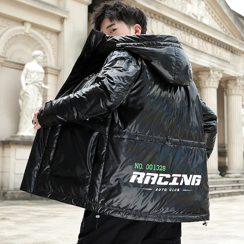 White Duck Down Jacket Men's Winter Fashion Casual Short Hooded Down Coat Youth Outwear Shiny Thick Warm Parkas Male Top Clothes
White Duck Down Jacket Men's Winter Fashion Casual Short Hooded Down Coat Youth Outwear Shiny Thick Warm Parkas Male Top Clothes