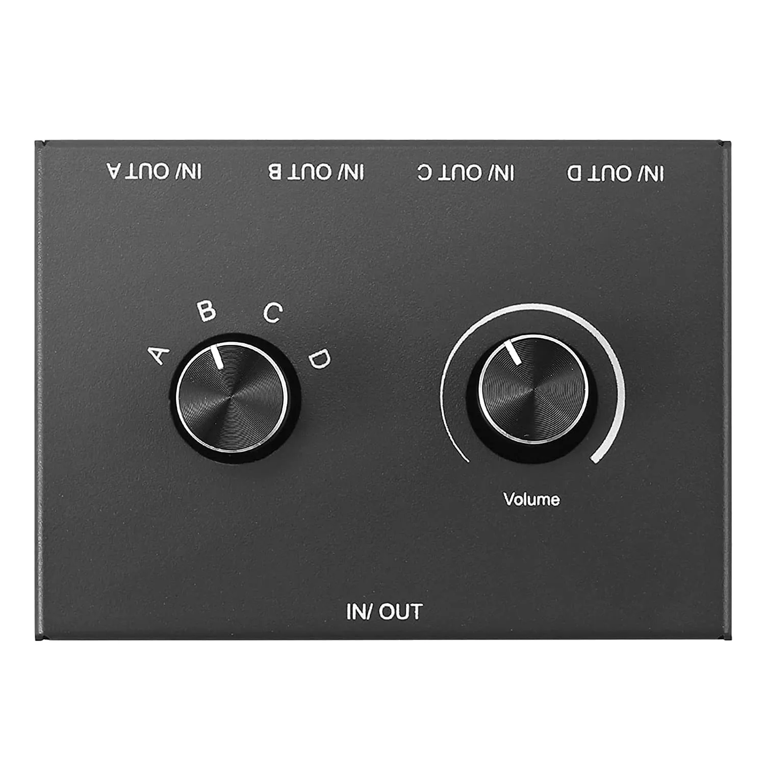 B03B-4 Port 3.5mm Stereo Audio Switcher Support 1 in 4 Out or 4 in 1 Out for PC Phone Laptop Headphone
B03B-4 Port 3.5mm Stereo Audio Switcher Support 1 in 4 Out or 4 in 1 Out for PC Phone Laptop Headphone