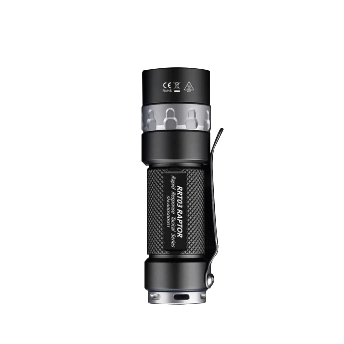 JETBEAM RRT03 1400 Lumens Four-color Light Source Rotary Control EDC Flashlight
JETBEAM RRT03 1400 Lumens Four-color Light Source Rotary Control EDC Flashlight