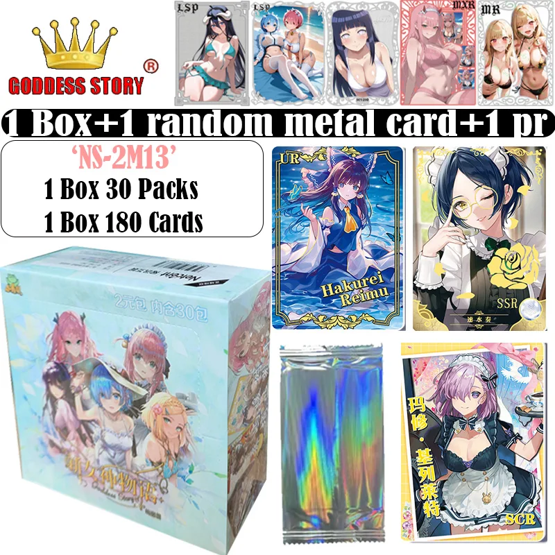 NS-2M13 Goddess Story Collection Cards Waifu Booster Box Rare SER Anime Game Girl Party Swimsuit Party Doujin Toys Hobby Gift
NS-2M13 Goddess Story Collection Cards Waifu Booster Box Rare SER Anime Game Girl Party Swimsuit Party Doujin Toys Hobby Gift