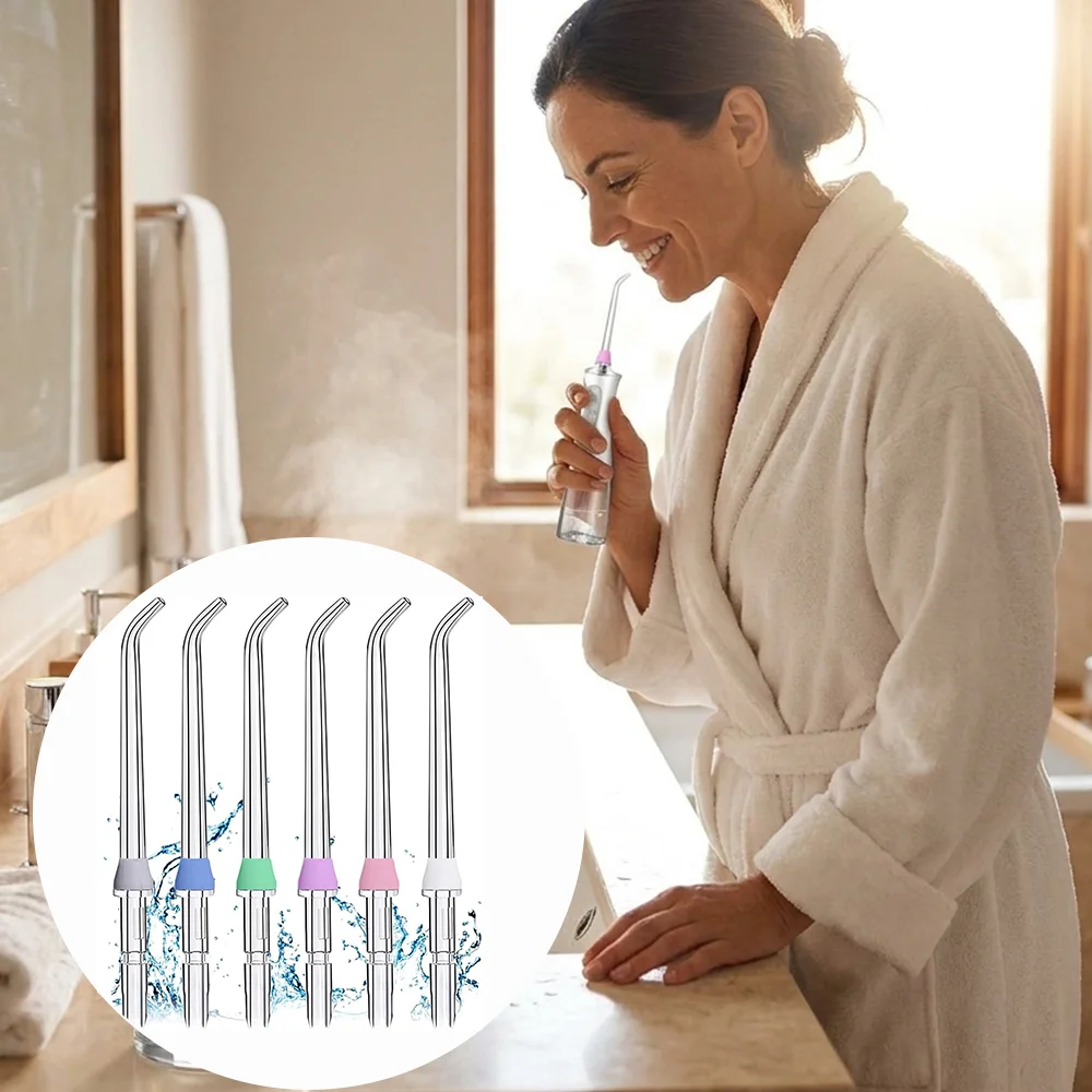 Recommended Replacement Accessories for Water Flossers (Compatible with Waterpik Brand) Waterpik Water Flosser Replacement Nozzle Set (Includes 6 Classic Nozzles)
Recommended Replacement Accessories for Water Flossers (Compatible with Waterpik Brand) Waterpik Water Flosser Replacement Nozzle Set (Includes 6 Classic Nozzles)