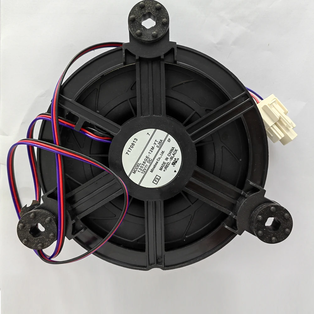 1 PCS 12V 0.26A Fan Motor Freezer Refrigerator Cooling Fan 12038GE-12M-YT DC12V 0.26A 3Lines for Refrigerator Fan Parts
1 PCS 12V 0.26A Fan Motor Freezer Refrigerator Cooling Fan 12038GE-12M-YT DC12V 0.26A 3Lines for Refrigerator Fan Parts
