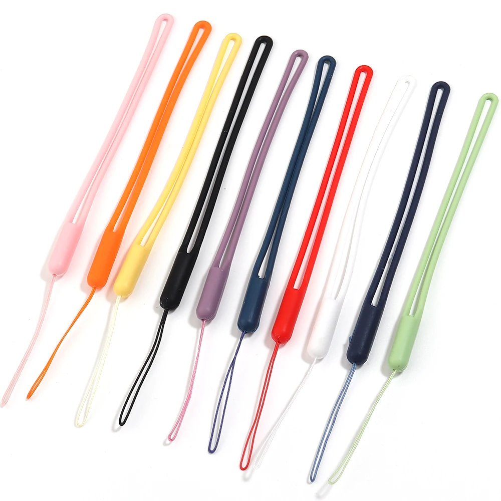 10pcs Silicone Wrist Straps Mobile Phone Strap Charms Lanyards for Iphone Strap Camera Keys Cord Lanyard Key Chains Hanging Rope
10pcs Silicone Wrist Straps Mobile Phone Strap Charms Lanyards for Iphone Strap Camera Keys Cord Lanyard Key Chains Hanging Rope