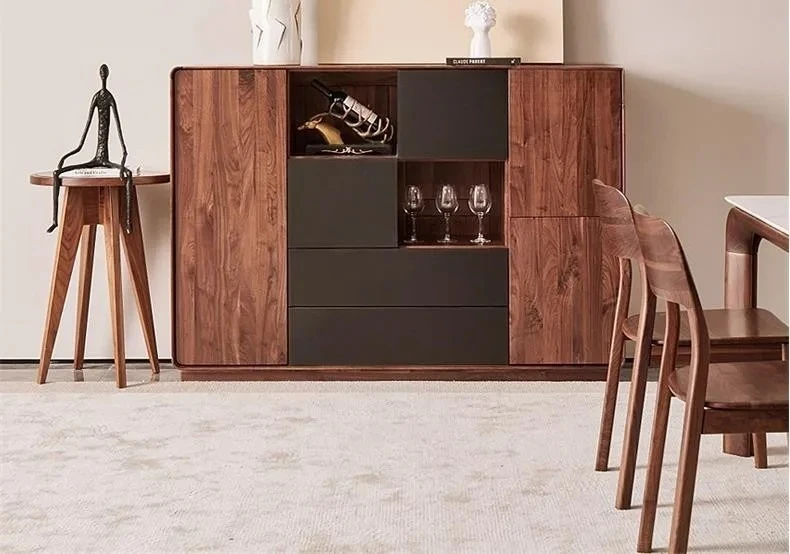 Italian-Style Light Luxury Solid Wood Sideboard Cabinet Nordic Retro Style Storage Cabinet Modern Minimalist Tea Cabinet
Italian-Style Light Luxury Solid Wood Sideboard Cabinet Nordic Retro Style Storage Cabinet Modern Minimalist Tea Cabinet