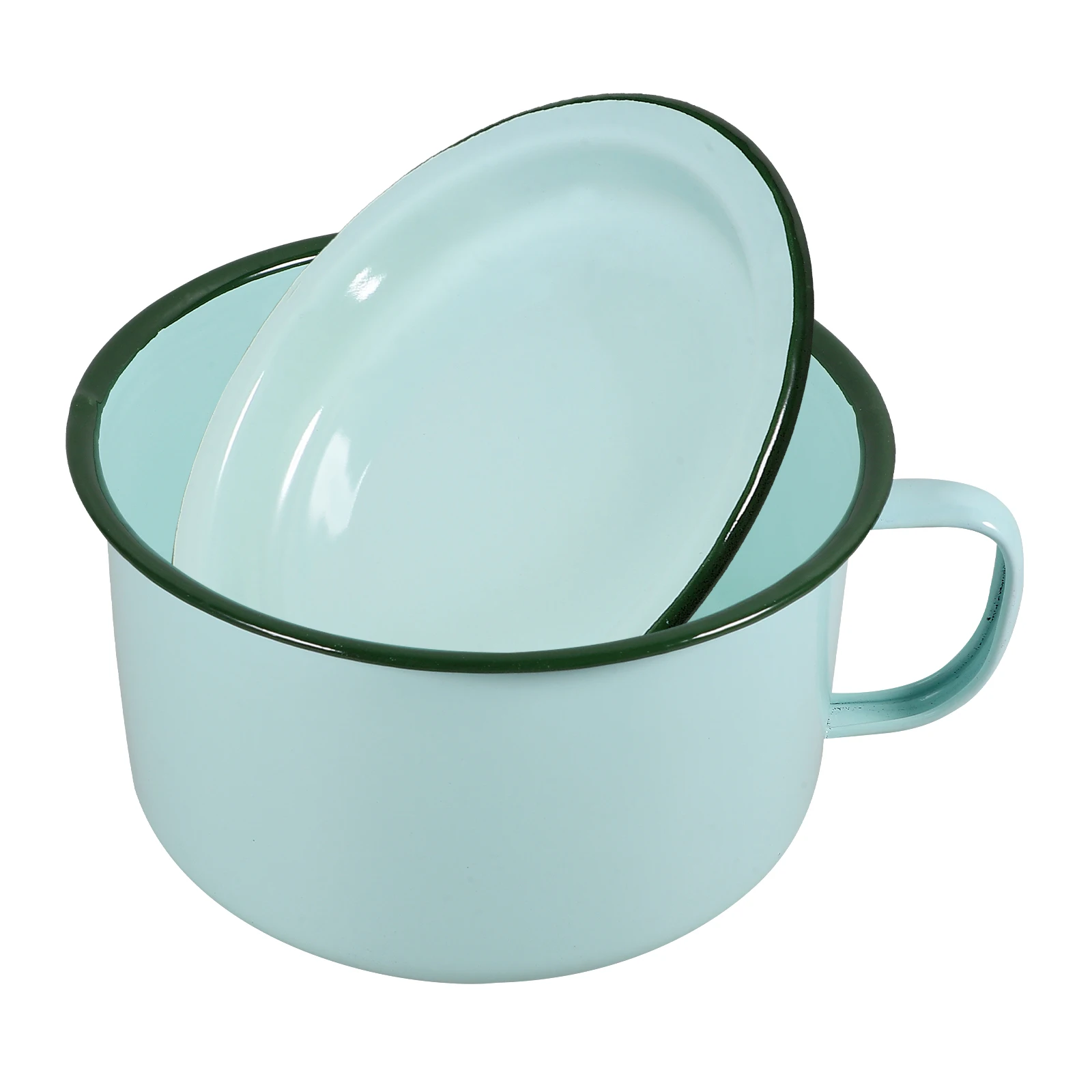 Enameled Bowl Retro Kitchen Dining Rice Ramen Large Soup Food Bowls Lid Instant Noodles Practical Safe Lightweight Wear
Enameled Bowl Retro Kitchen Dining Rice Ramen Large Soup Food Bowls Lid Instant Noodles Practical Safe Lightweight Wear