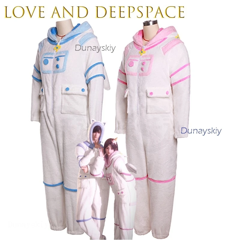 Halloween Adults Cos Game Love and Deepspace Cosplay Costume Space Dreamer Pajamas Jumpsuit Nightgown Blue Pink disfraz de mujer
Halloween Adults Cos Game Love and Deepspace Cosplay Costume Space Dreamer Pajamas Jumpsuit Nightgown Blue Pink disfraz de mujer