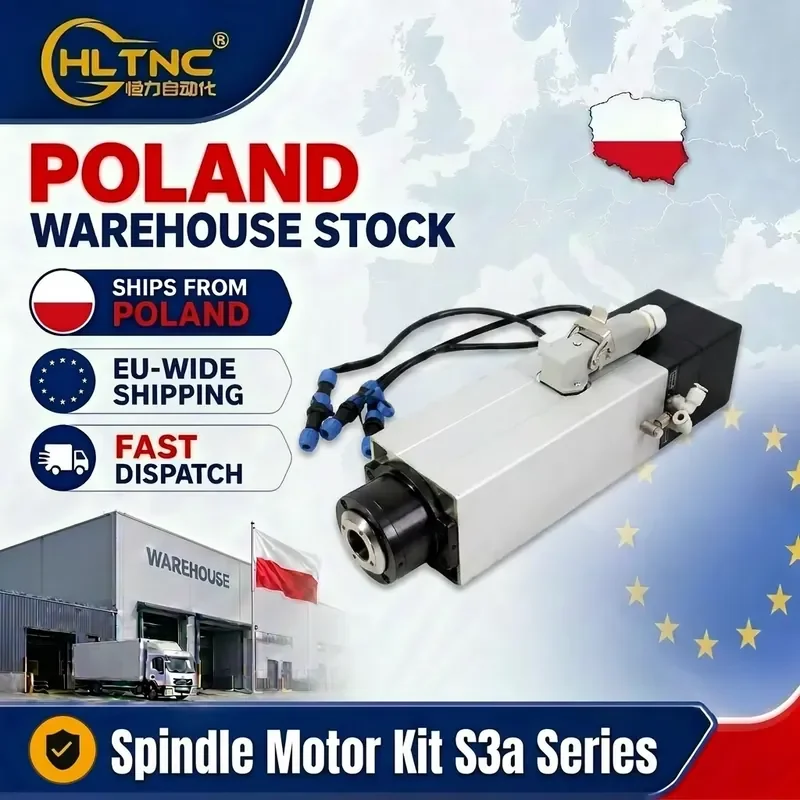 Poland Shipped HQD GDL40.5-ISO20-24Z-2.2 220V 24000RPM ATC Air Cooled Square Automatic Tool Changer Spindle Motor for CNC
Poland Shipped HQD GDL40.5-ISO20-24Z-2.2 220V 24000RPM ATC Air Cooled Square Automatic Tool Changer Spindle Motor for CNC