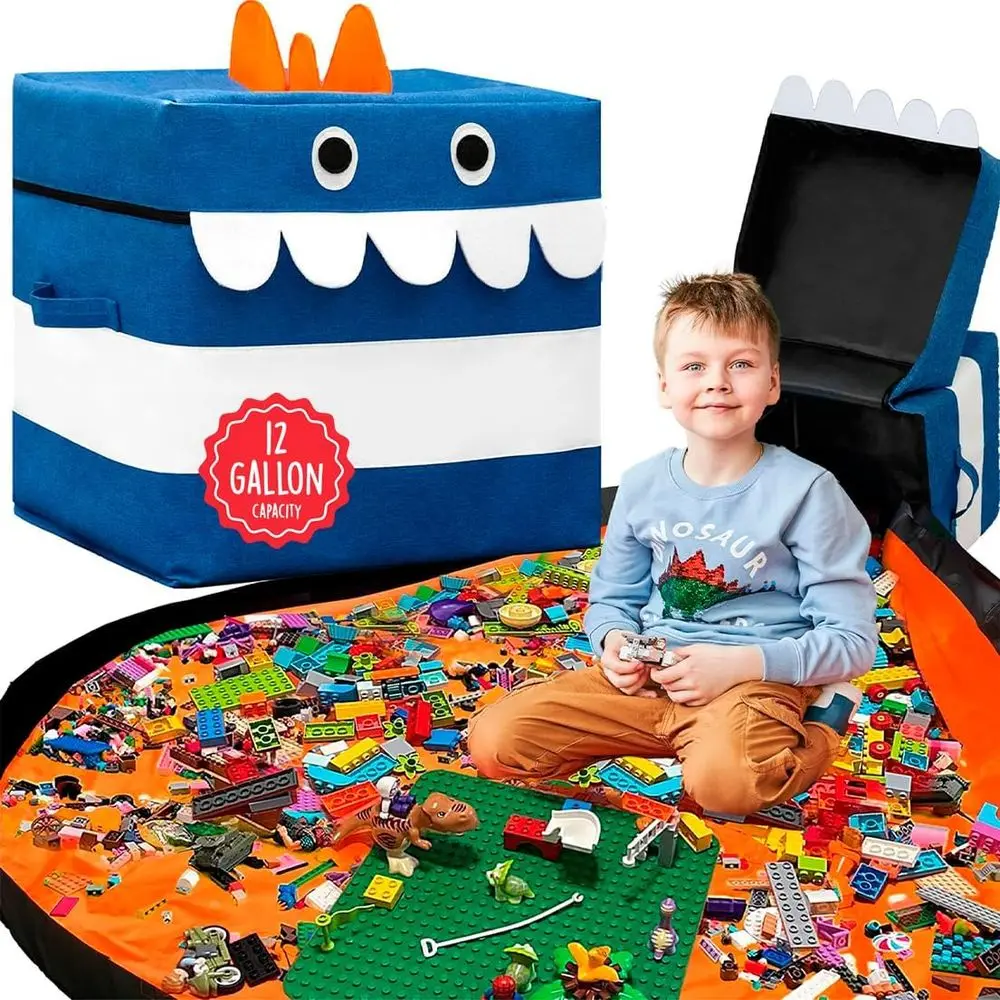 Органайзер для игрушек XXL на тему динозавров и монстров с игровым ковриком для детей, мальчиков, детской комнаты, игровой комнаты — большой ящик для хранения кирпичей и бров
Органайзер для игрушек XXL на тему динозавров и монстров с игровым ковриком для детей, мальчиков, детской комнаты, игровой комнаты — большой ящик для хранения кирпичей и бров