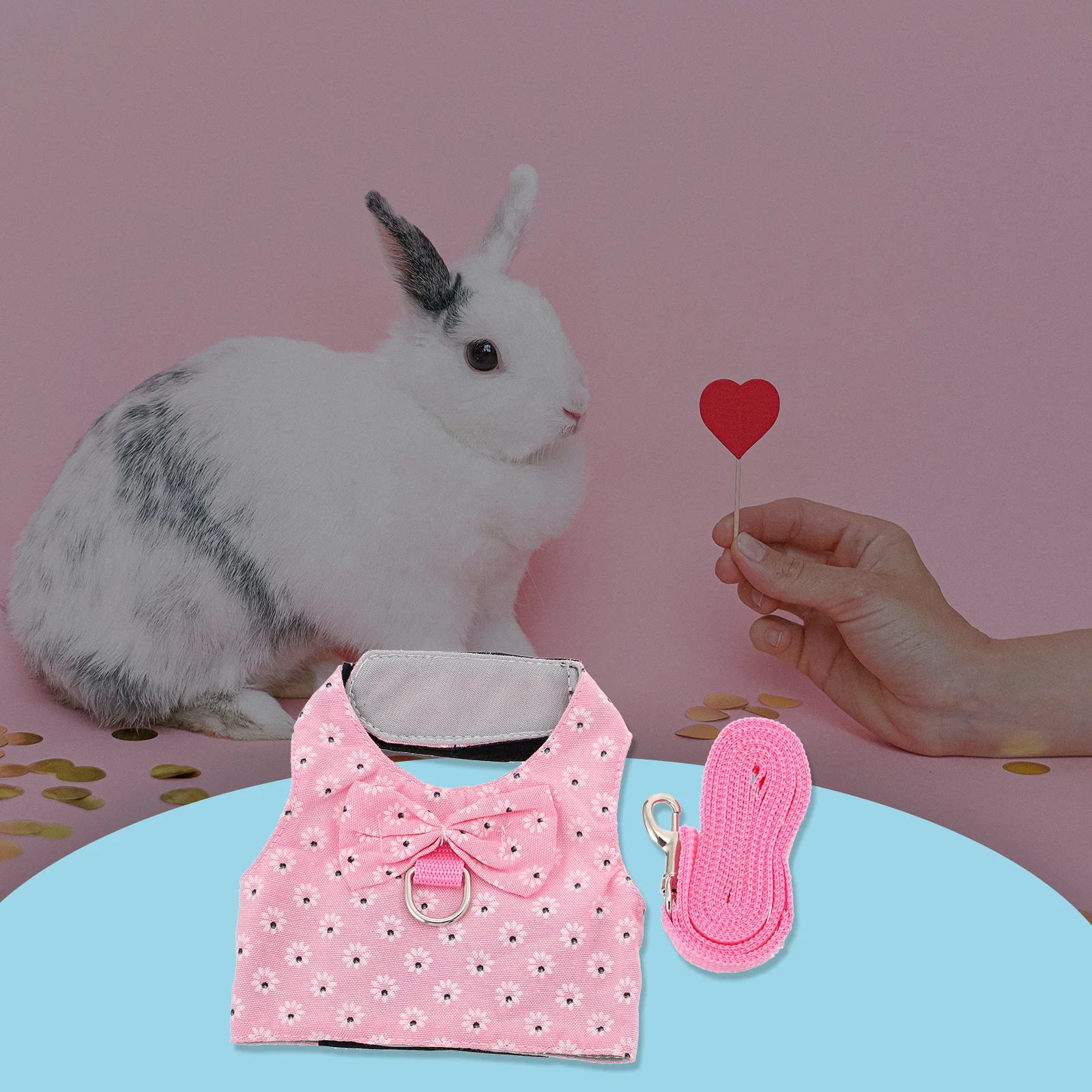 Rabbit Vest Bunny Clothing Small Animal Tank Hamster Suit Carrier Fashion Lightweight Durable Breathable Lovely for Photos
Rabbit Vest Bunny Clothing Small Animal Tank Hamster Suit Carrier Fashion Lightweight Durable Breathable Lovely for Photos