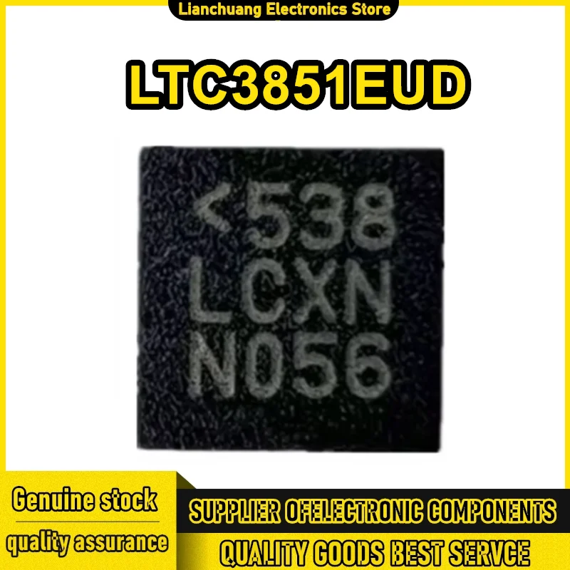 5 шт. LTC3851EUD LTC3851 3851EUD LDNT QFN-16 чипсет новый оригинальный на складе
5 шт. LTC3851EUD LTC3851 3851EUD LDNT QFN-16 чипсет новый оригинальный на складе