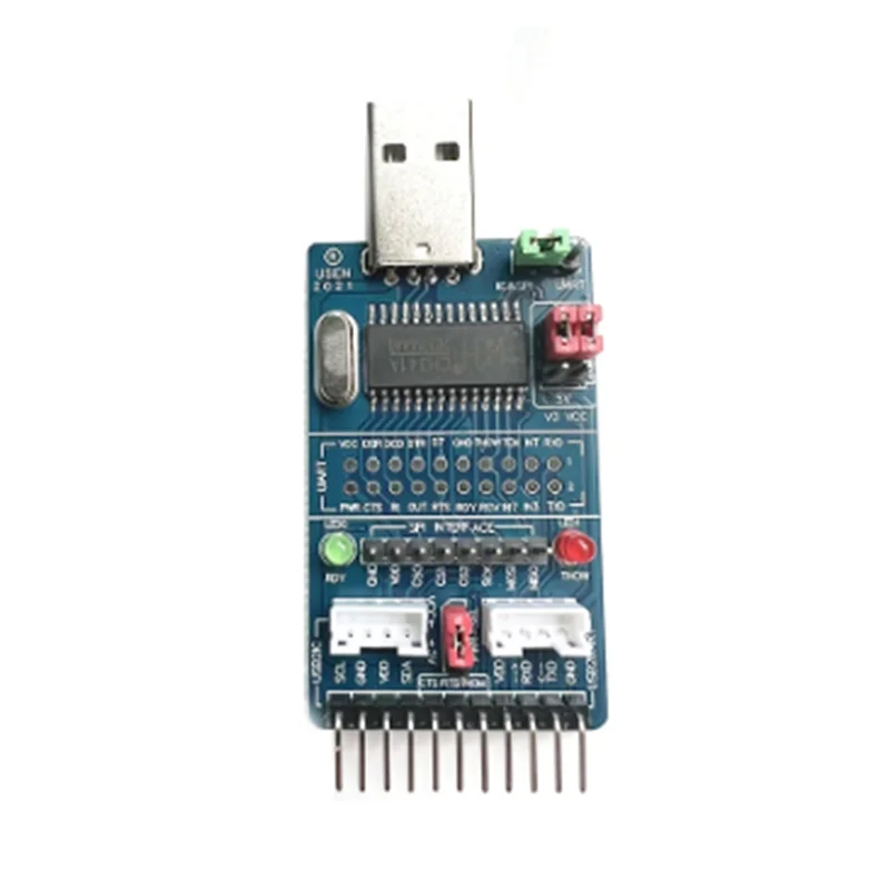 New CH341A USB To I2C / IIC / SPI / UART / TTL / ISP Adapter EPP /MEM Parallel Port Converter
New CH341A USB To I2C / IIC / SPI / UART / TTL / ISP Adapter EPP /MEM Parallel Port Converter