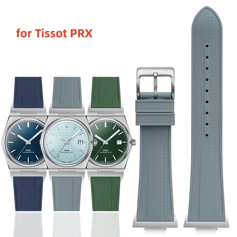 Perfect Replacement For Tissot PRX 35/40 T1374007 A/410A FKM Rubber Watch Strap CTS Adjustable Design Quick Release Spring Bars
Perfect Replacement For Tissot PRX 35/40 T1374007 A/410A FKM Rubber Watch Strap CTS Adjustable Design Quick Release Spring Bars