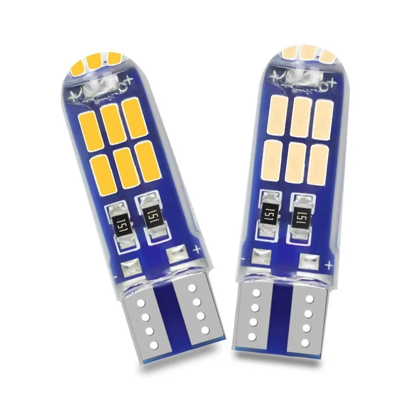 2pcs T10 5W5 W5W LED COB for Car Interior Light 12V 15SMD Auto Turn Signal Wedge Side Reading License Plate Lamps
2pcs T10 5W5 W5W LED COB for Car Interior Light 12V 15SMD Auto Turn Signal Wedge Side Reading License Plate Lamps