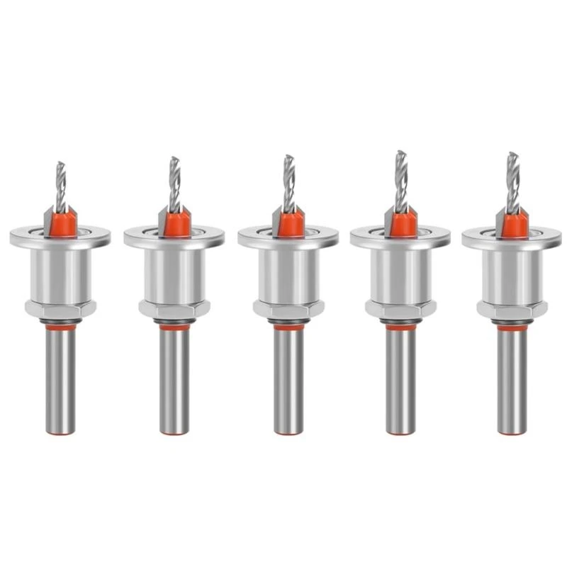 5Pcs Professional Adjustable Tapered Countersink Drill Bit for Wood Plastic Soft C7AC
5Pcs Professional Adjustable Tapered Countersink Drill Bit for Wood Plastic Soft C7AC