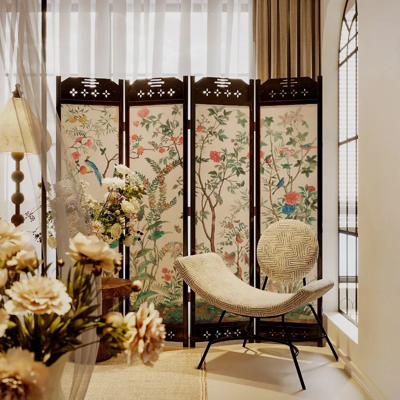 American French European style solid wood screen partition living room restaurant hotel shade decoration entrance flower and bir
American French European style solid wood screen partition living room restaurant hotel shade decoration entrance flower and bir