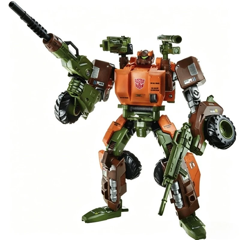 В наличии: Коллекционная модель робота Hasbro Transformers Classic Toy 30th Anniversary Voyager Class Roadbuster, шарнирная, подарочная.
В наличии: Коллекционная модель робота Hasbro Transformers Classic Toy 30th Anniversary Voyager Class Roadbuster, шарнирная, подарочная.