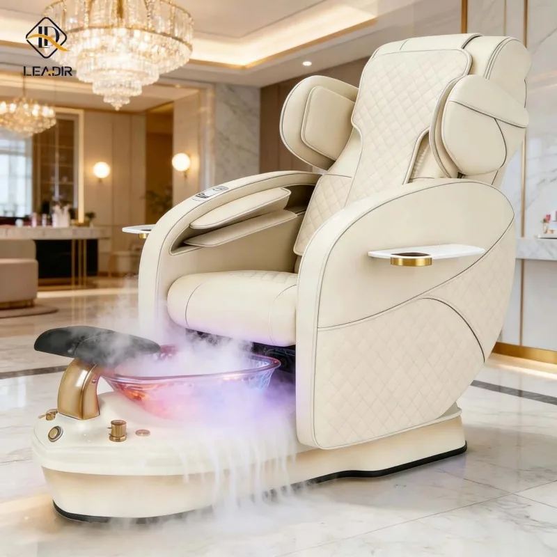 2026 New Design Adjustable Backrest Massage High-End Spa Massage Pedicure Chair With Wider Comfortable Seat
2026 New Design Adjustable Backrest Massage High-End Spa Massage Pedicure Chair With Wider Comfortable Seat
