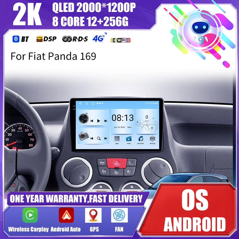 Android Auto Carplay Car Radio Multimedia Player For Fiat Panda 169 2003 2004 2005 - 2012 GPS Navigation WiFi BT DSP Stereo
Android Auto Carplay Car Radio Multimedia Player For Fiat Panda 169 2003 2004 2005 - 2012 GPS Navigation WiFi BT DSP Stereo