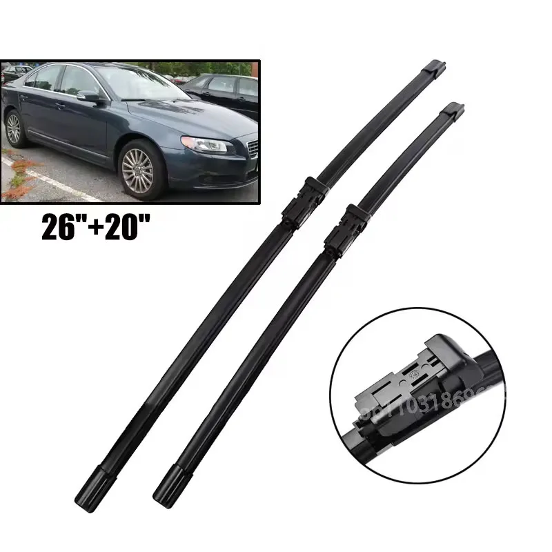Wiper LHD Front Wiper Blades For Volvo S80 2006 - 2014 Windshield Windscreen Clean Window Car Rain Brushes 26''+20''
Wiper LHD Front Wiper Blades For Volvo S80 2006 - 2014 Windshield Windscreen Clean Window Car Rain Brushes 26''+20''