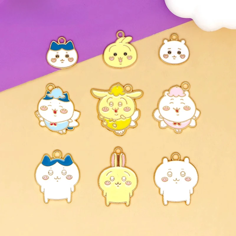 Chiikawa Hachiware Usagi Accessories Alloy Necklace Mobile Bag Pendant Key DIY Buckle Ornament
Chiikawa Hachiware Usagi Accessories Alloy Necklace Mobile Bag Pendant Key DIY Buckle Ornament