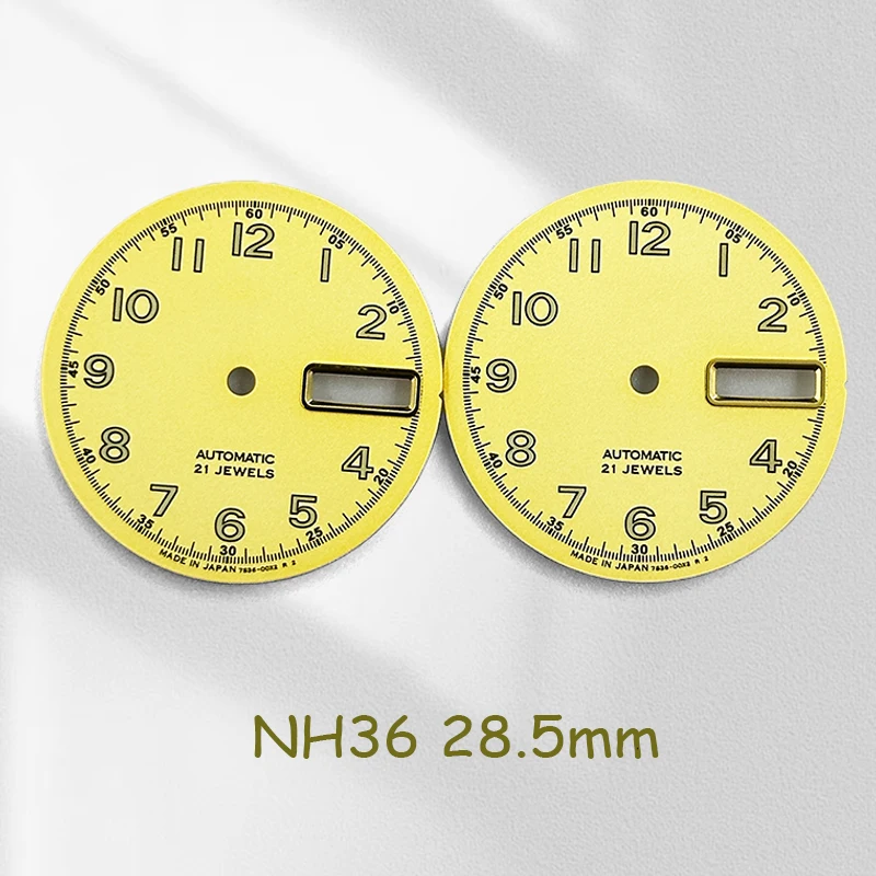 Mod Gold 28.5mm Dials Custom Logo Watch Dial Fit Japanese Movement Turtle Tuna Watch Accessories Repair Parts
Mod Gold 28.5mm Dials Custom Logo Watch Dial Fit Japanese Movement Turtle Tuna Watch Accessories Repair Parts