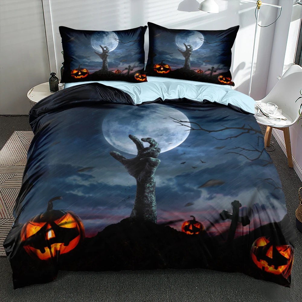 Duvet Cover and Pillowcase All Hallows' Day Bed Linen Set Quilt/Comforter Shell Bedding Sets King Queen Full Twin Size Custom
Duvet Cover and Pillowcase All Hallows' Day Bed Linen Set Quilt/Comforter Shell Bedding Sets King Queen Full Twin Size Custom