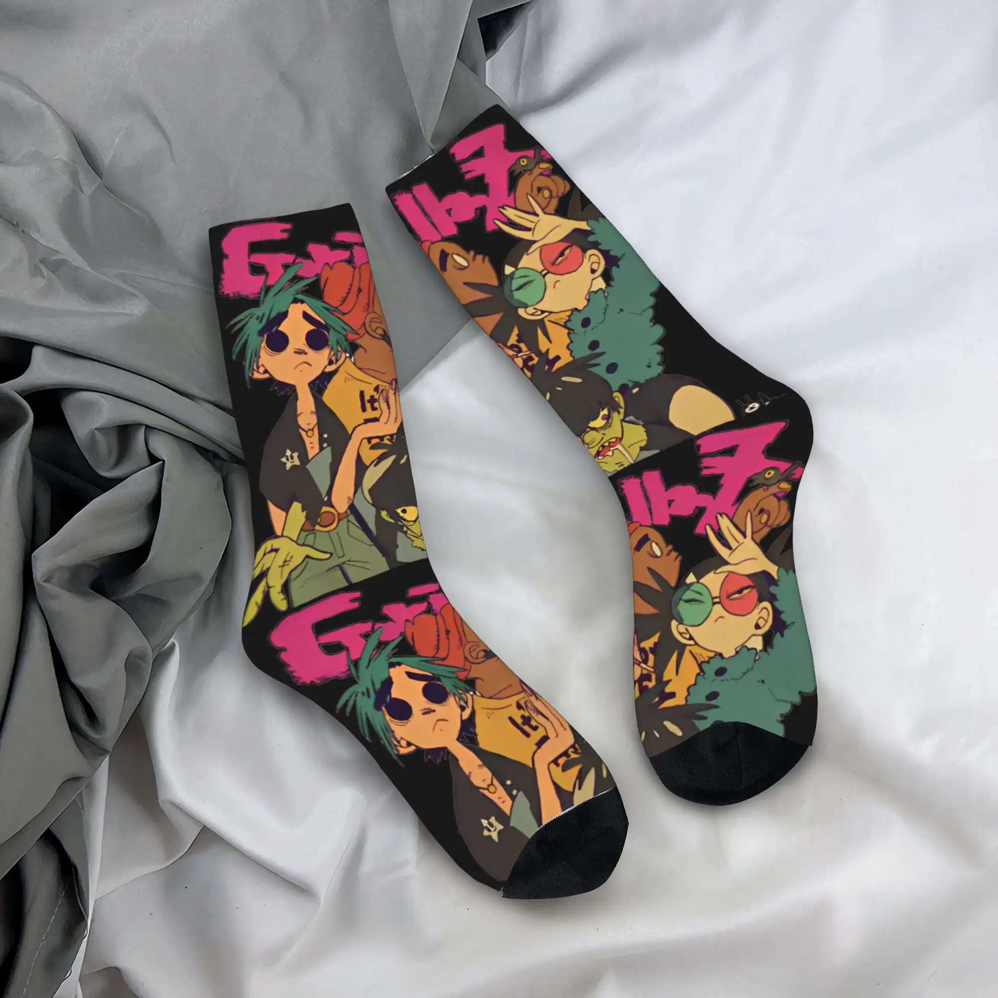 Gorillaz Stockings Rock Band Fashion Socks Men's Soft Breathable Socks Spring Skateboard Design Non Slip Socks Gift
Gorillaz Stockings Rock Band Fashion Socks Men's Soft Breathable Socks Spring Skateboard Design Non Slip Socks Gift