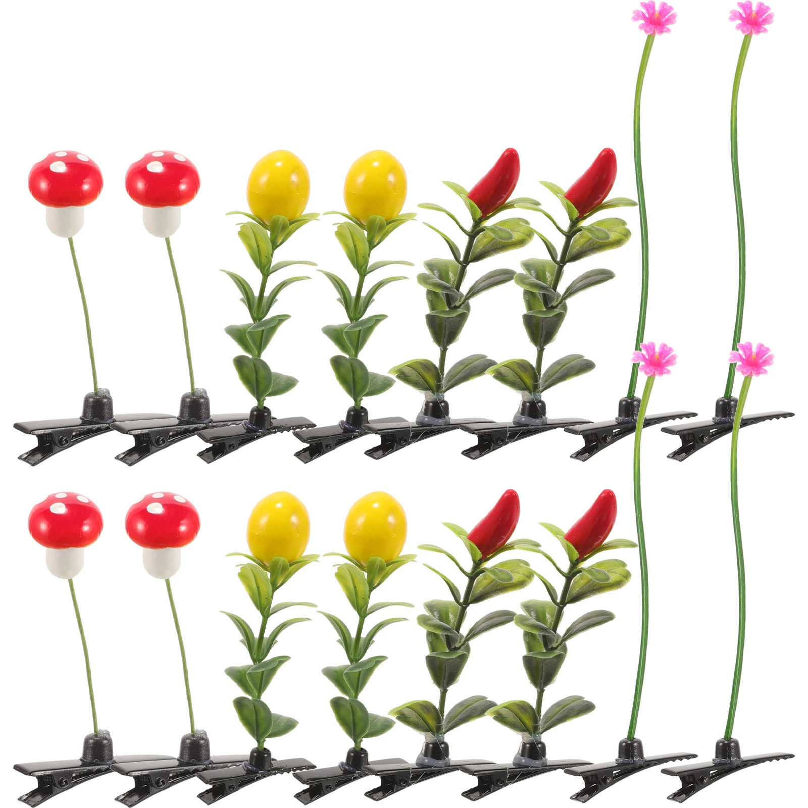 30pcs Simulation Plant Hair Clip Small Hair Clips Vegetable Colorful Barrettes Accessories Girls Cute Lightweight Soft Trendy
30pcs Simulation Plant Hair Clip Small Hair Clips Vegetable Colorful Barrettes Accessories Girls Cute Lightweight Soft Trendy