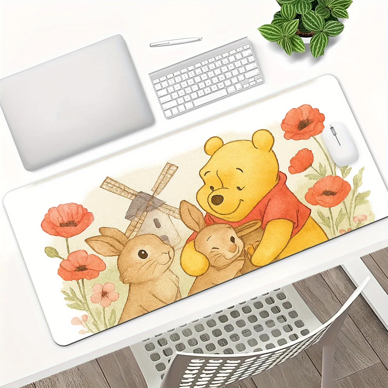 Очень большой коврик для мыши Winnie the Pooh & Tigger — яркий мультяшный дизайн с красными цветами, прочный резиновый настольный коврик для игр и O
Очень большой коврик для мыши Winnie the Pooh & Tigger — яркий мультяшный дизайн с красными цветами, прочный резиновый настольный коврик для игр и O