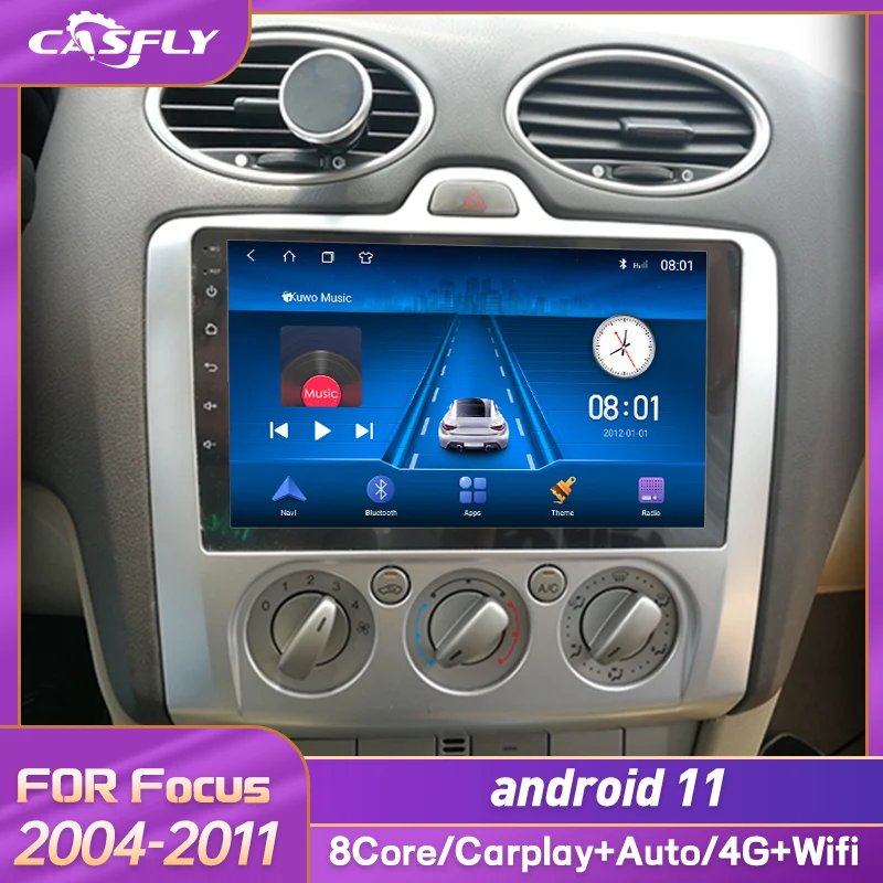 9" 2 Din 4G+WiFi Car Radio for Ford Focus Exi MT AT 2004-2011 Multimedia Player Android 11 GPS Navigation Head Unit 2din
9" 2 Din 4G+WiFi Car Radio for Ford Focus Exi MT AT 2004-2011 Multimedia Player Android 11 GPS Navigation Head Unit 2din