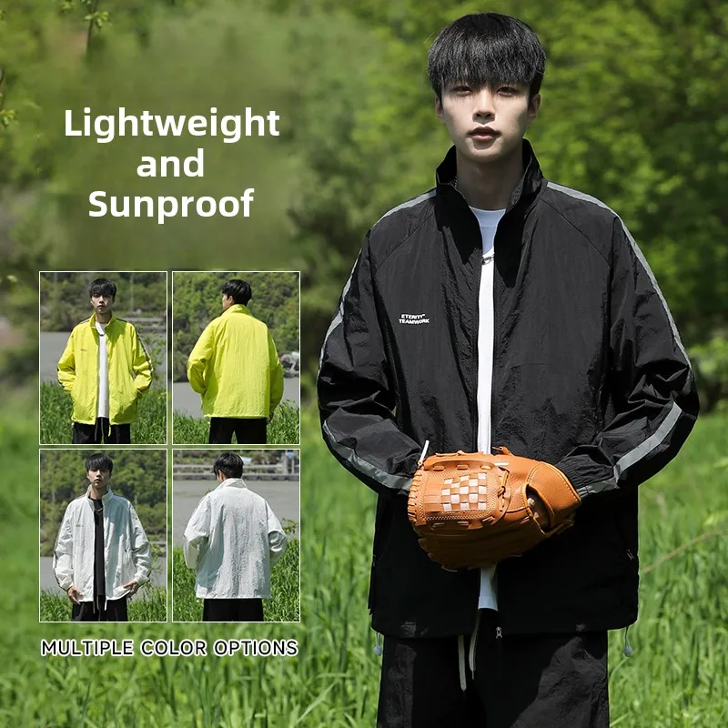New Summer Hat Outdoor Lightweight Breathable UV Protection UPF50 Couples Skin Clothes Jaets Faionable Sunscreen Clothes
New Summer Hat Outdoor Lightweight Breathable UV Protection UPF50 Couples Skin Clothes Jaets Faionable Sunscreen Clothes
