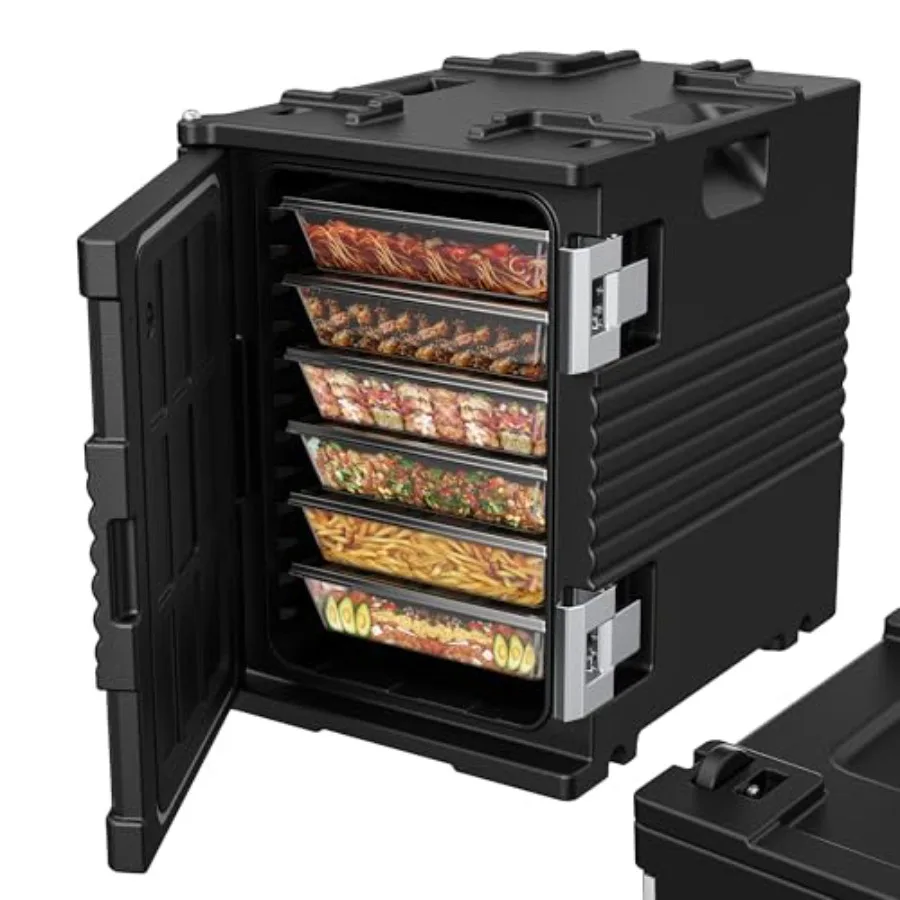 95Qt Non-Electrical Food Warmer with Wheels, 304 Stainless Steel Latch, Catering Food Warmers for Parties LLDPE Insulated Food
95Qt Non-Electrical Food Warmer with Wheels, 304 Stainless Steel Latch, Catering Food Warmers for Parties LLDPE Insulated Food