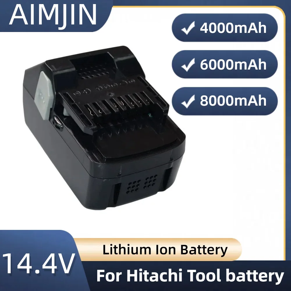 Литий-ионный аккумулятор 14,4 В 4000 мАч/6000 мАч/8000 мАч для Hitachi BSL1415 CR14DSL CJ14DSL BSL1430 BSL1440 DDS14DSL NP14DSL DS14DBL
Литий-ионный аккумулятор 14,4 В 4000 мАч/6000 мАч/8000 мАч для Hitachi BSL1415 CR14DSL CJ14DSL BSL1430 BSL1440 DDS14DSL NP14DSL DS14DBL