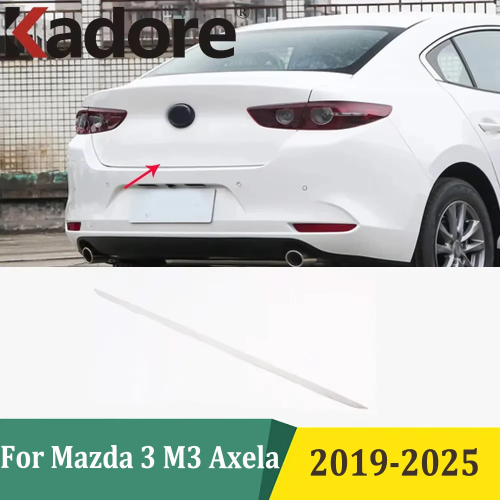 Для Mazda 3 M3 Axela 2019-2025 седан, защитная полоса багажника из нержавеющей стали, задняя крышка багажника, накладка, автомобильные аксессуары
Для Mazda 3 M3 Axela 2019-2025 седан, защитная полоса багажника из нержавеющей стали, задняя крышка багажника, накладка, автомобильные аксессуары