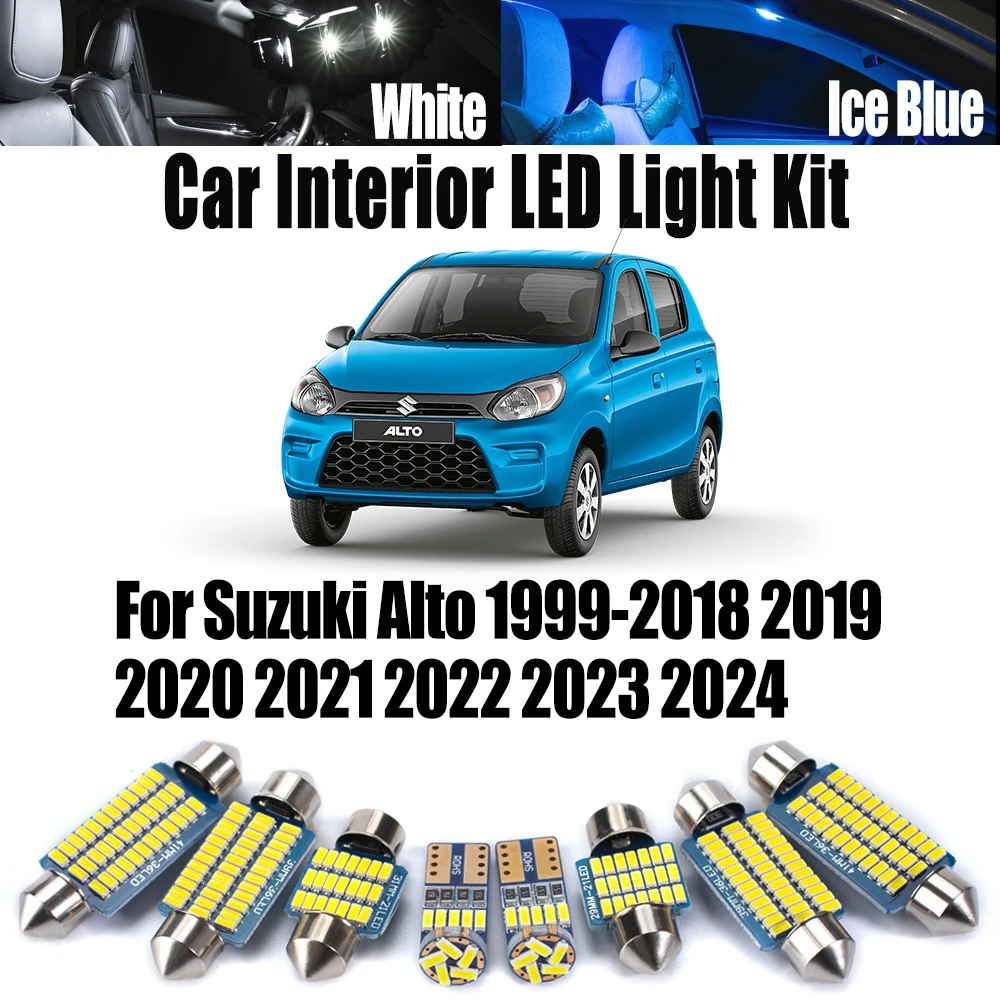 Canbus LED Interior Reading Map Dome Light Kit For Suzuki Alto 1999- 2019 2020 2021 2022 2023 2024 Number Plate Car Lighting
Canbus LED Interior Reading Map Dome Light Kit For Suzuki Alto 1999- 2019 2020 2021 2022 2023 2024 Number Plate Car Lighting