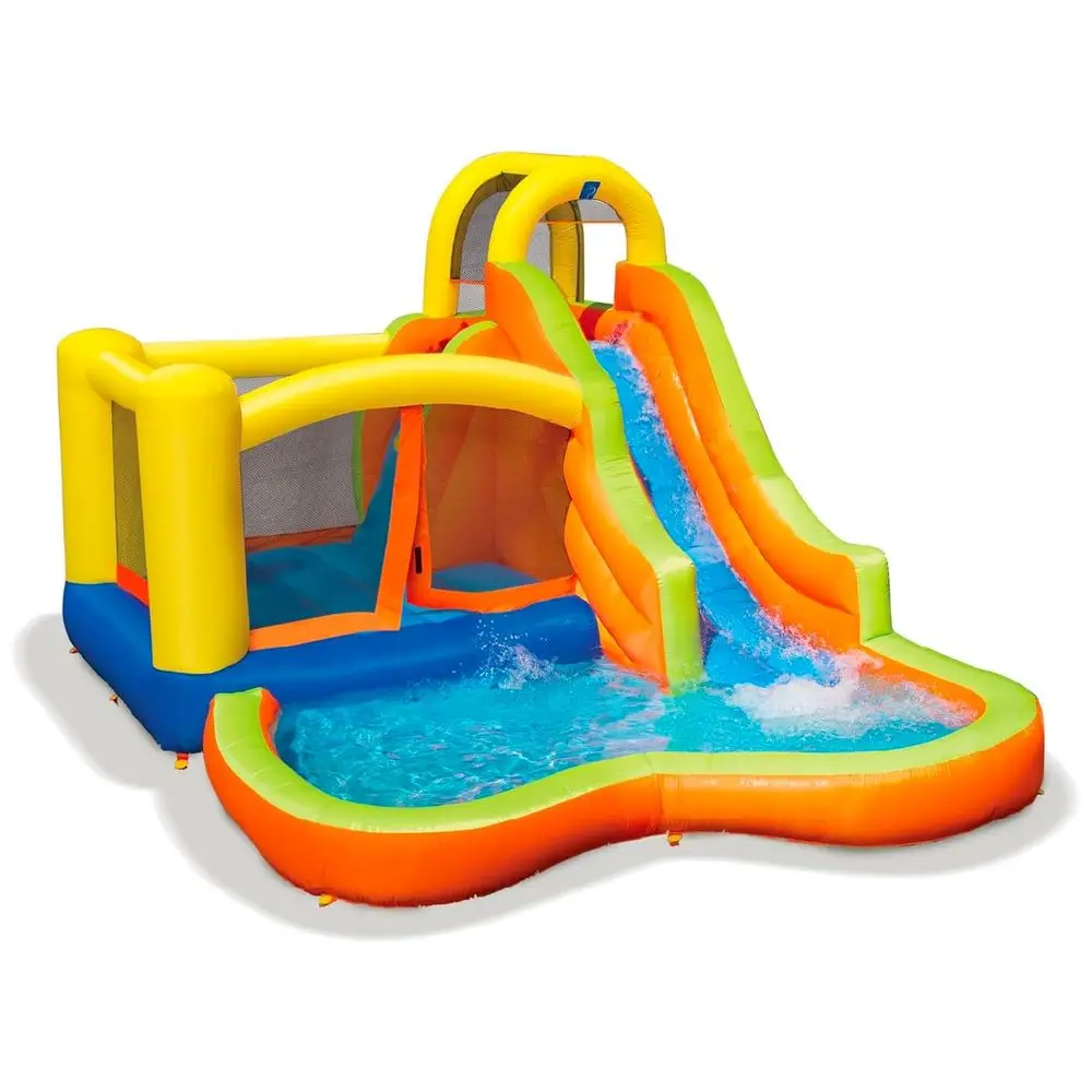 Inflatable Pool Water Slide, Blow Up Backyard Splash House, Sun N Splash
Inflatable Pool Water Slide, Blow Up Backyard Splash House, Sun N Splash