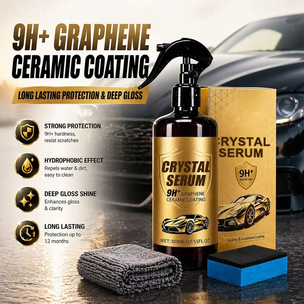 Ceramic Car Coating Kit, Auto Paint Crystal Plating, Gloss Enhancer, Anti-fouling Scratch Resistant, Hydrophobic Car Accessories
Ceramic Car Coating Kit, Auto Paint Crystal Plating, Gloss Enhancer, Anti-fouling Scratch Resistant, Hydrophobic Car Accessories