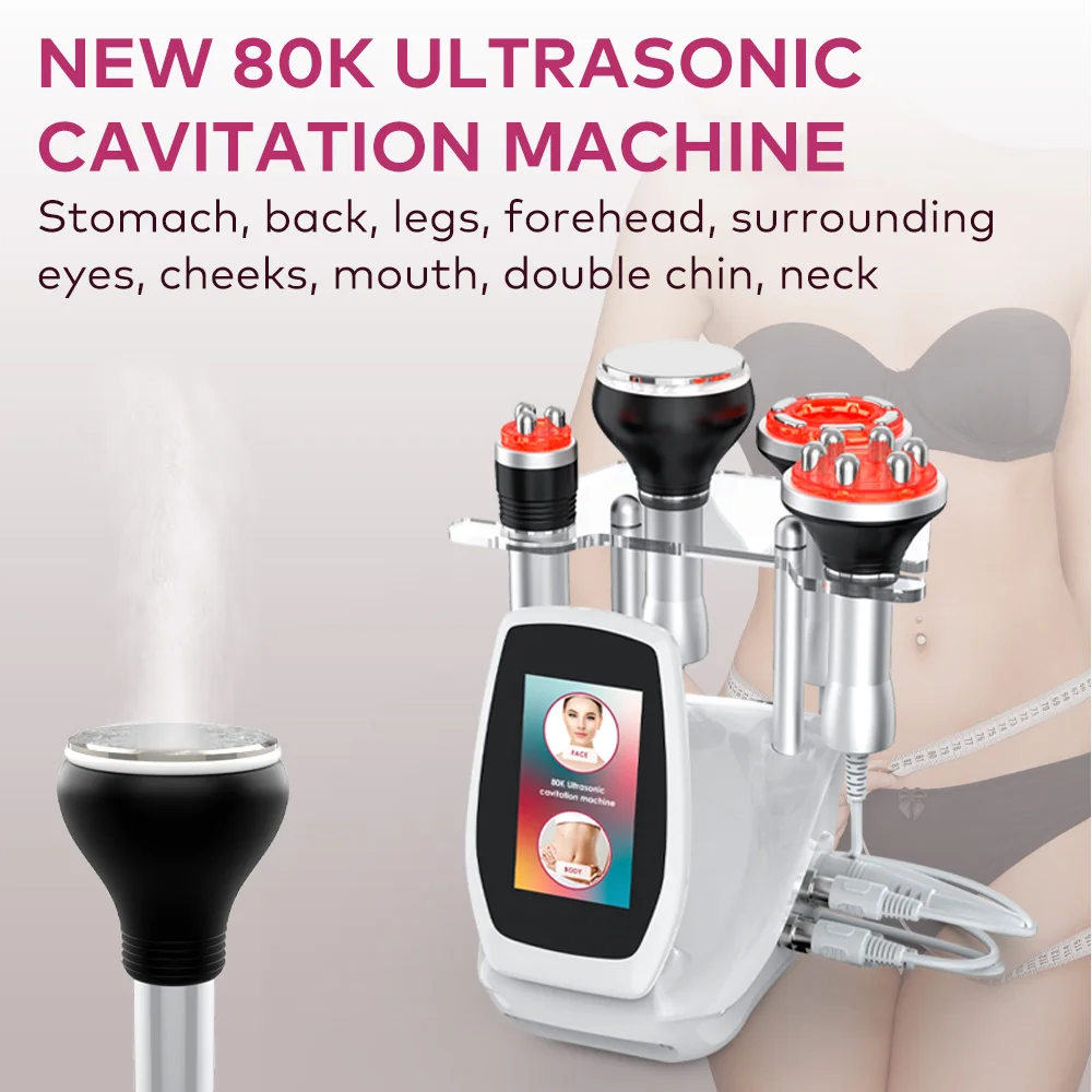 4 in 1 80K Ultrasonic Cavitation Machine Abdominal Slimming Weight Loss Fat Burning Facial Body Lifting SPA Fat Reducer Massager
4 in 1 80K Ultrasonic Cavitation Machine Abdominal Slimming Weight Loss Fat Burning Facial Body Lifting SPA Fat Reducer Massager