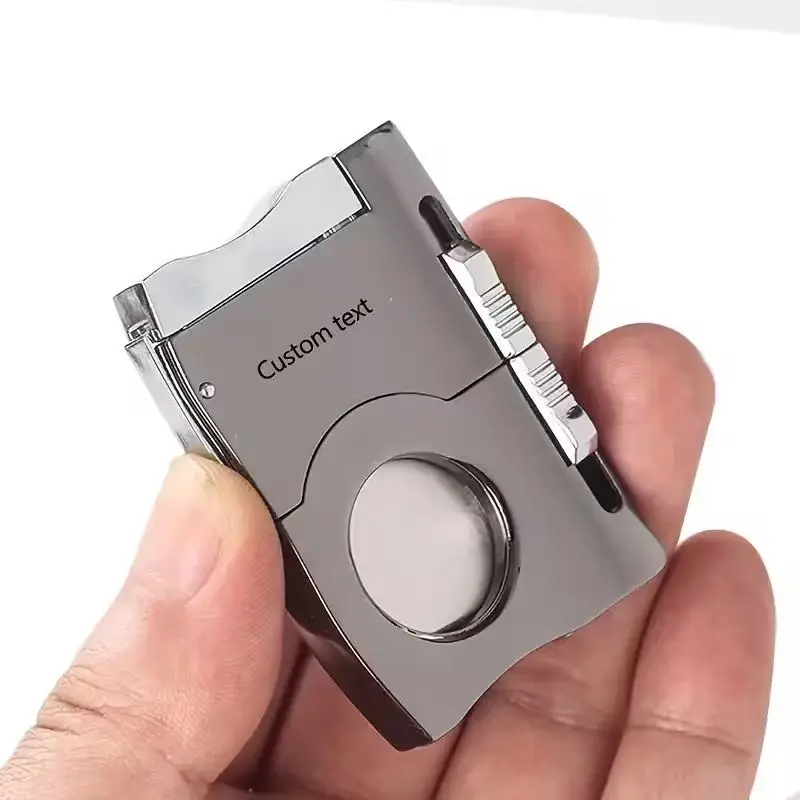 Personalizable Engraved Stainless Steel Cigar Cutter and Punch - Heavy-Duty, Portable, Multi-Functional Smoking Tool That Can Be Engraved with Text/Names/Dates - Cigar Accessory for Cigar Enthusiasts - Ideal Personalized Gift
Personalizable Engraved Stainless Steel Cigar Cutter and Punch - Heavy-Duty, Portable, Multi-Functional Smoking Tool That Can Be Engraved with Text/Names/Dates - Cigar Accessory for Cigar Enthusiasts - Ideal Personalized Gift