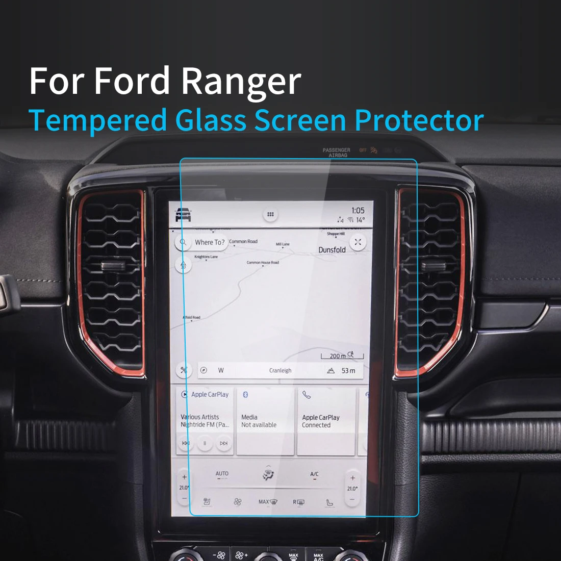 Автомобильные наклейки, Защита экрана для Ford Ranger 2023, экран навигатора, закаленное стекло, защитная пленка, автомобильные аксессуары для транспортных средств
Автомобильные наклейки, Защита экрана для Ford Ranger 2023, экран навигатора, закаленное стекло, защитная пленка, автомобильные аксессуары для транспортных средств