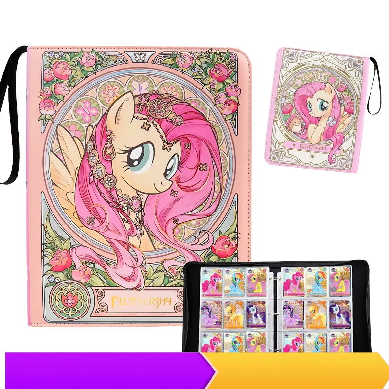 My Little Pony Starlight Card Book, Soft and Rare Biki Storage Book, large-capacity nine-compartment card collection book pack
My Little Pony Starlight Card Book, Soft and Rare Biki Storage Book, large-capacity nine-compartment card collection book pack