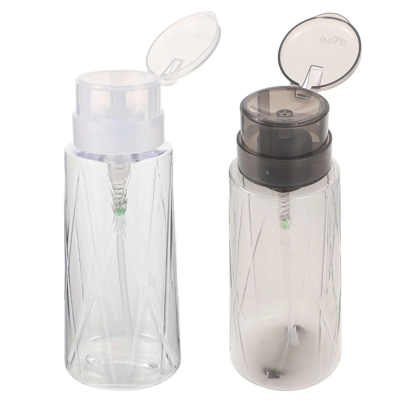 Nail Water Bottle Empty Polish Bottles for Push Type Holder Sample Containers Portable Lock Transparent
Nail Water Bottle Empty Polish Bottles for Push Type Holder Sample Containers Portable Lock Transparent